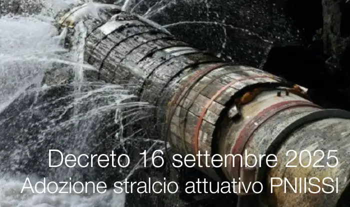 Decreto 16 settembre 2025 / Adozione stralcio PNIISSI